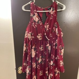 Torrid formal floral dress